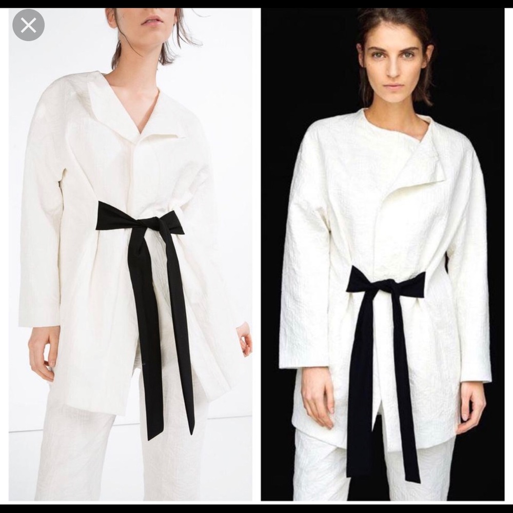 Zara Jacquard blazer